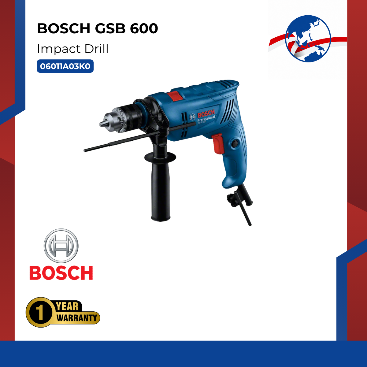 BOSCH Impact Drill GSB 600