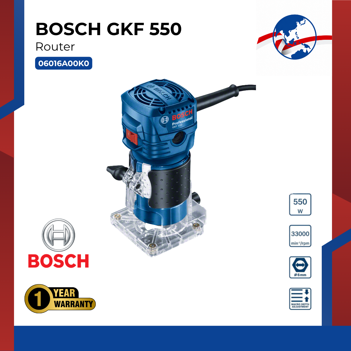 BOSCH Trimer GKF 550