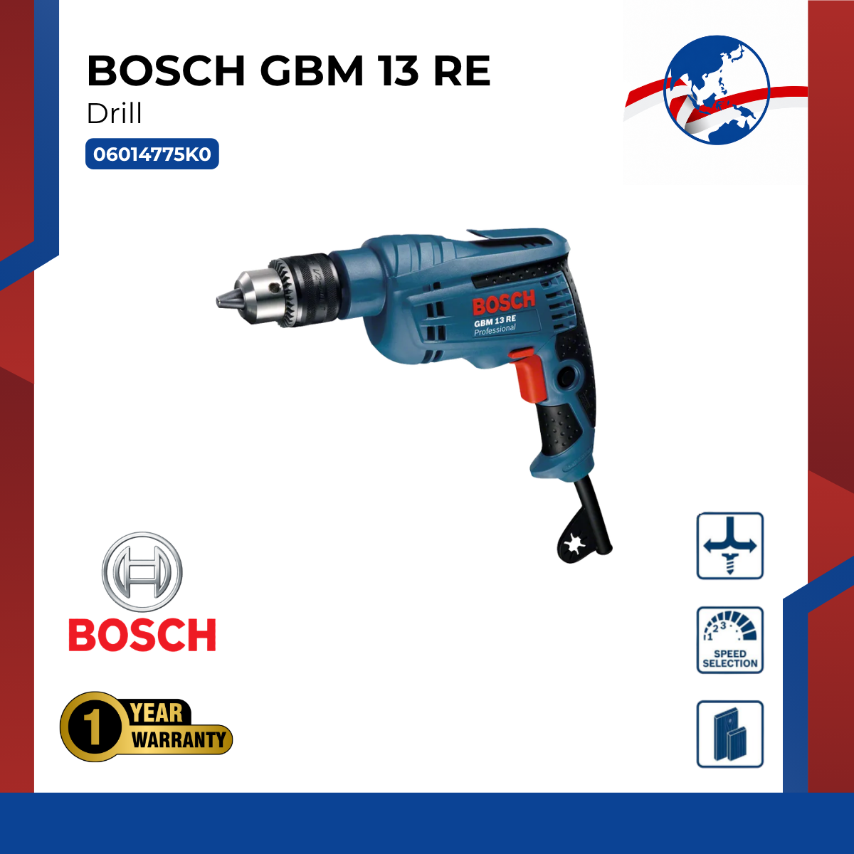 BOSCH Drill GBM 13 RE