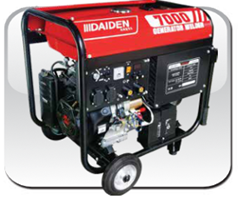 Daiden GENERATOR GENERATOR WELDER 7000